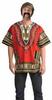 Red Dashiki Shirt