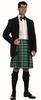 Gentlemen's Kilt - Green (AS)